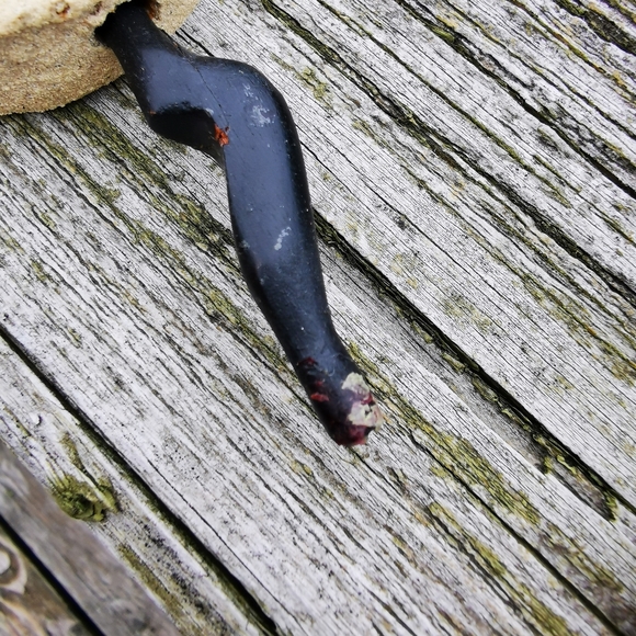 Carved Wood Dancing Couple #1 - Picture 9 of 14